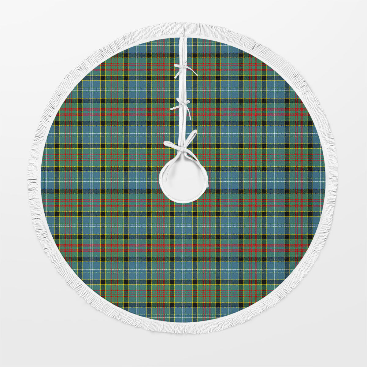 Clan Walkinshaw Tartan Christmas Tree Skirt LY50 Walkinshaw Tartan Tartan Christmas   