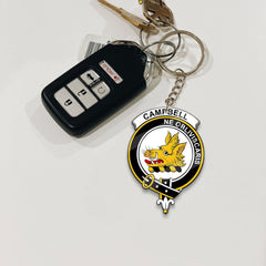 Clan Campbell of Breadalbane Tartan Crest Keychain SF25 Clan Campbell of Breadalbane Tartan Today   