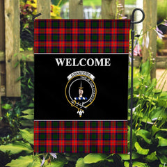 Clan Charteris (Earl of Wemyss) Tartan Crest Black Garden Flag VM41 Clan Wemyss Tartan Today   