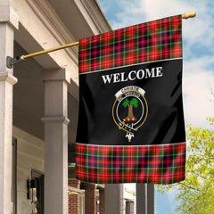 Clan Christie Tartan Crest Black Garden Flag JO85 Clan Christie Tartan Today   