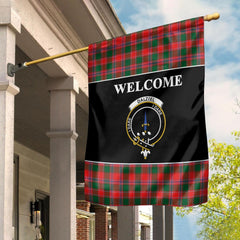 Clan Dalziel Tartan Crest Black Garden Flag HH99 Clan Dalziel Tartan Today   