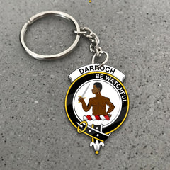 Clan Darroch (Gourock) Tartan Crest Keychain JK94 Clan Darroch Tartan Today   