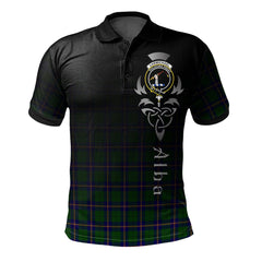 Clan Carmichael Modern Tartan Polo Shirt - Alba Celtic Style SJ51 Carmichael Modern Tartan Tartan Polo   