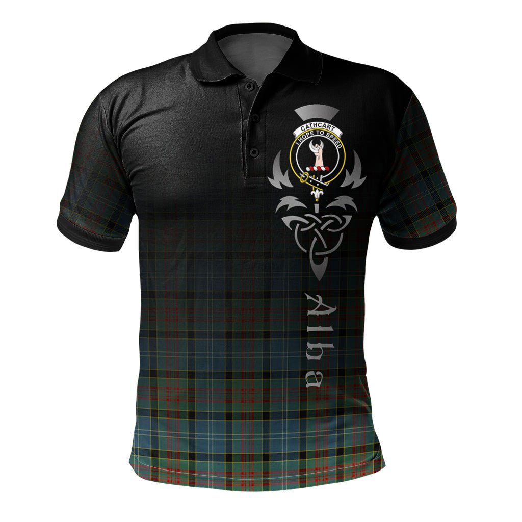 Clan Cathcart Tartan Polo Shirt - Alba Celtic Style OQ78 Cathcart Tartan Tartan Polo   