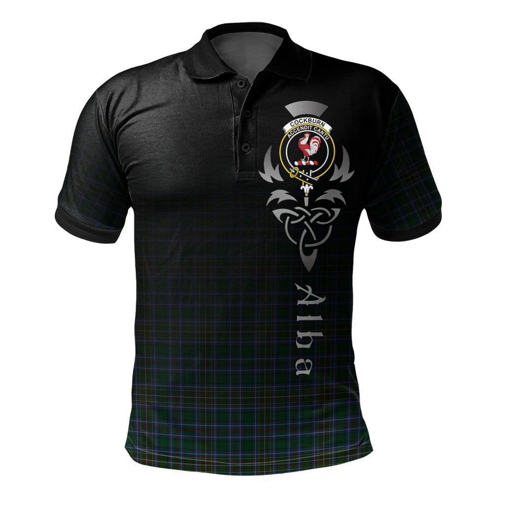 Clan Cockburn 02 Tartan Polo Shirt - Alba Celtic Style FU26 Cockburn 02 Tartan Tartan Polo   