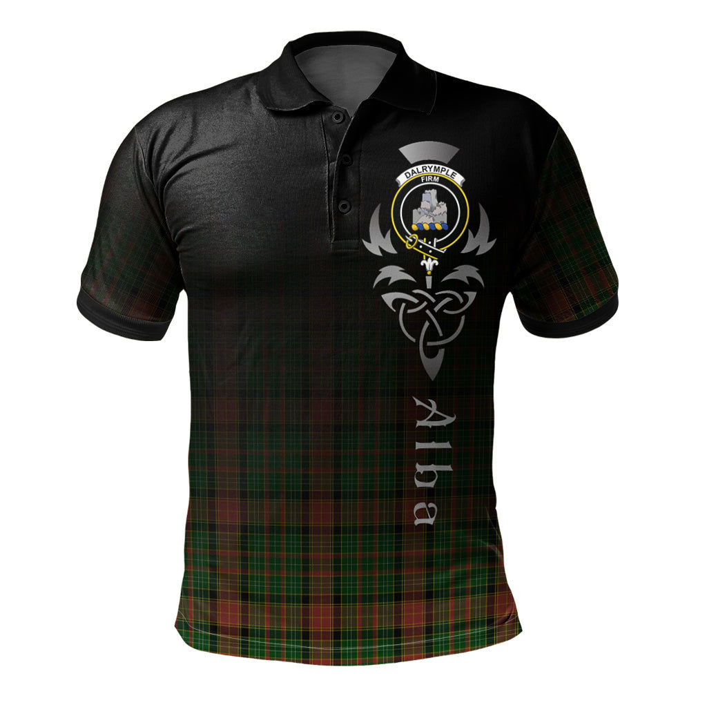 Clan Dalrymple of Castleton 02 Tartan Polo Shirt - Alba Celtic Style YH31 Dalrymple of Castleton 02 Tartan Tartan Polo   