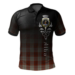 Clan Davidson Dress Dancers Tartan Polo Shirt - Alba Celtic Style EL15 Davidson Dress Dancers Tartan Tartan Polo   