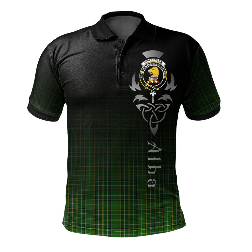 Clan Forrester or Foster Hunting Tartan Polo Shirt - Alba Celtic Style RC25 Forrester or Foster Hunting Tartan Tartan Polo   