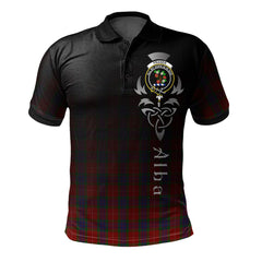 Clan Fraser 01 Tartan Polo Shirt - Alba Celtic Style NX37 Fraser 01 Tartan Tartan Polo   