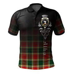 Clan Gibsone (Gibson - Gibbs) 03 Tartan Polo Shirt - Alba Celtic Style GU41 Gibsone (Gibson - Gibbs) 03 Tartan Tartan Polo   