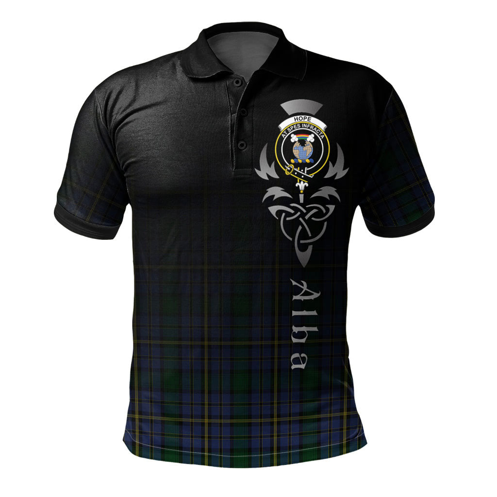 Clan Hope (Vere - Weir) 01 Tartan Polo Shirt - Alba Celtic Style BJ71 Hope (Vere - Weir) 01 Tartan Tartan Polo   