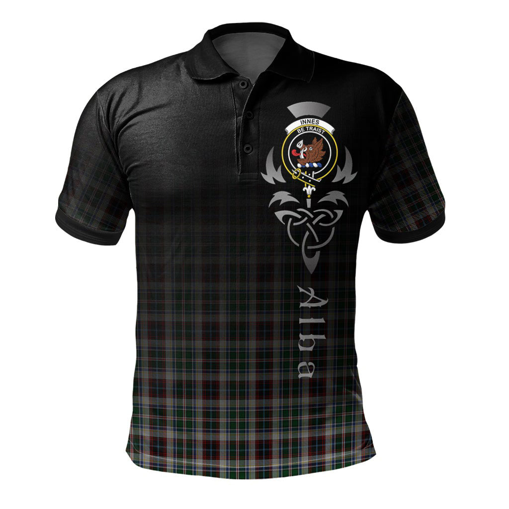 Clan Innes Dress Tartan Polo Shirt - Alba Celtic Style PA31 Innes Dress Tartan Tartan Polo   