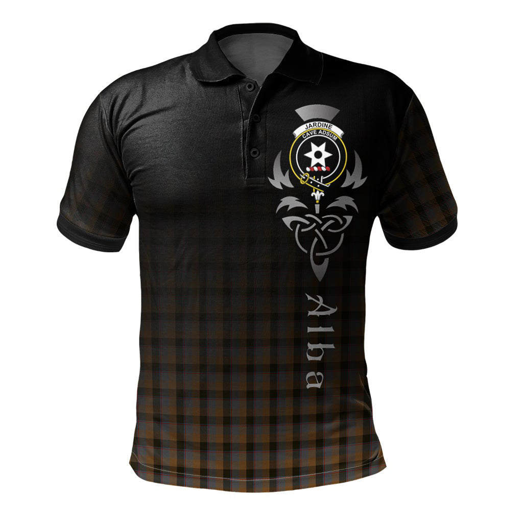 Clan Jardine 02 Tartan Polo Shirt - Alba Celtic Style SX51 Jardine 02 Tartan Tartan Polo   