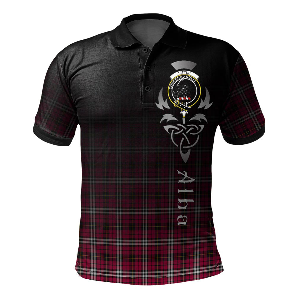 Clan Little Tartan Polo Shirt - Alba Celtic Style ML66 Little Tartan Tartan Polo   