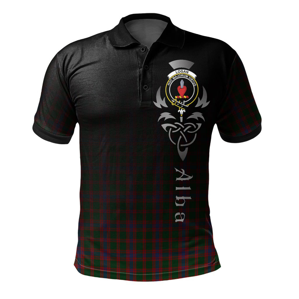 Clan Logan Tartan Polo Shirt - Alba Celtic Style JC40 Logan Tartan Tartan Polo   