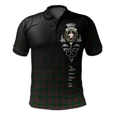 Clan MacFarlane Hunting Tartan Polo Shirt - Alba Celtic Style OD13 MacFarlane Hunting Tartan Tartan Polo   