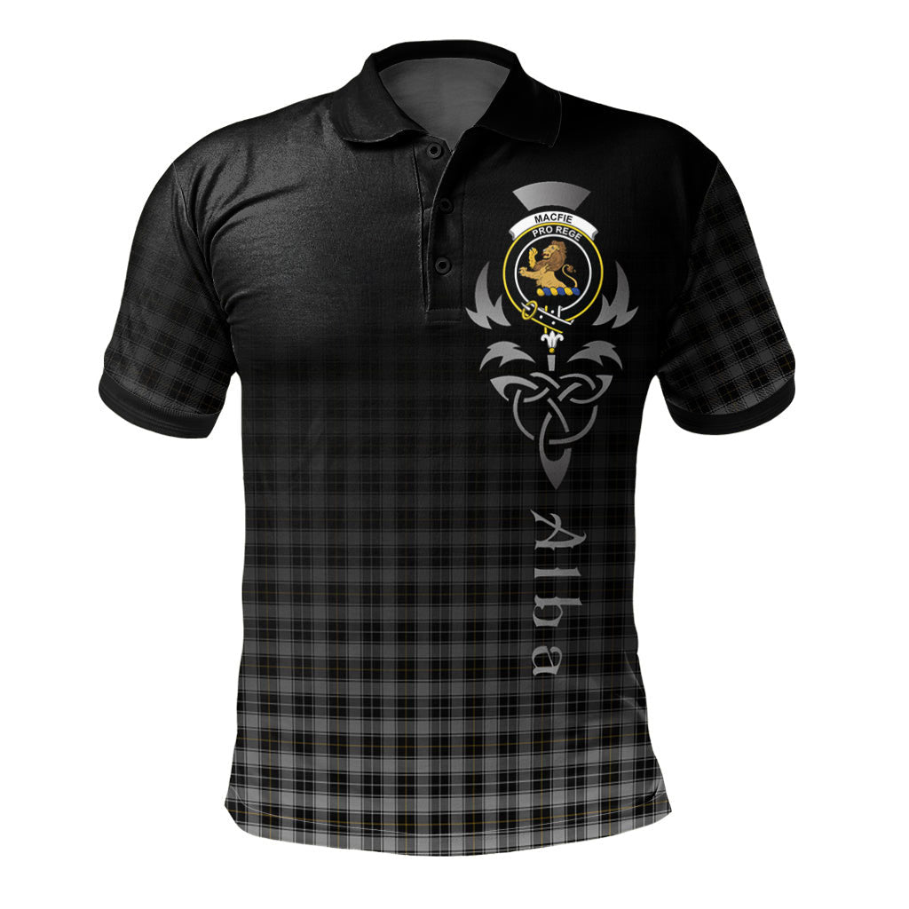 Clan MacFie of Colonsay Dress Tartan Polo Shirt - Alba Celtic Style VY83 MacFie of Colonsay Dress Tartan Tartan Polo   