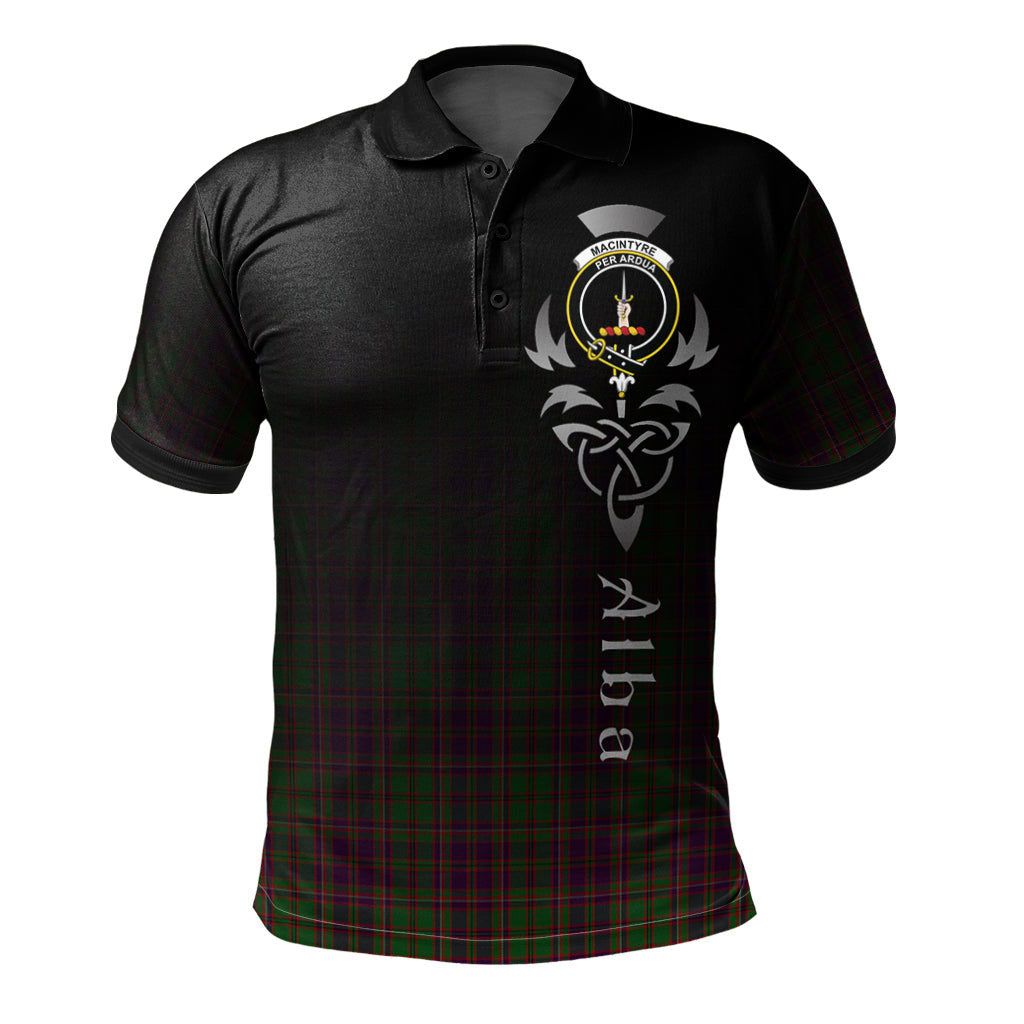 Clan MacIntyre And Glenorchy Tartan Polo Shirt - Alba Celtic Style YE14 MacIntyre And Glenorchy Tartan Tartan Polo   