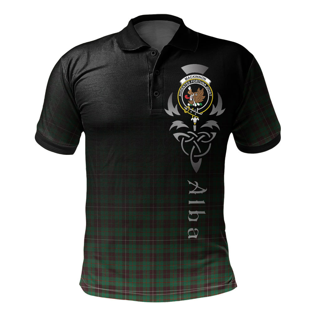 Clan MacKinnon Hunting Ancient Tartan Polo Shirt - Alba Celtic Style XI60 MacKinnon Hunting Ancient Tartan Tartan Polo   