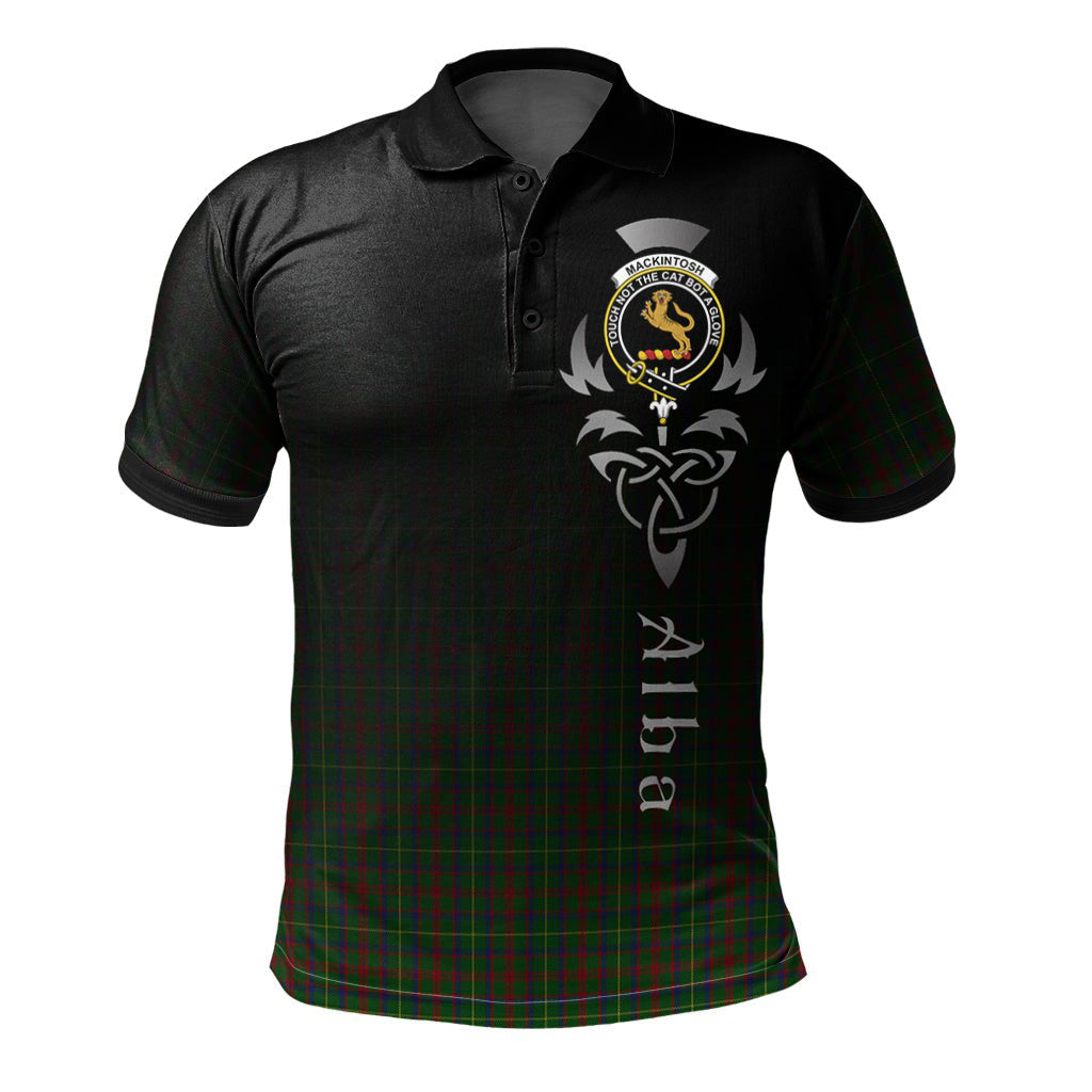 Clan MacKintosh Hunting Tartan Polo Shirt - Alba Celtic Style KY48 MacKintosh Hunting Tartan Tartan Polo   