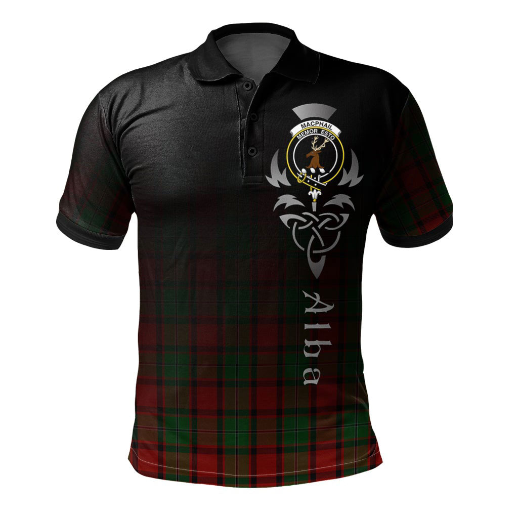 Clan MacPhail Tartan Polo Shirt - Alba Celtic Style TM78 MacPhail Tartan Tartan Polo   