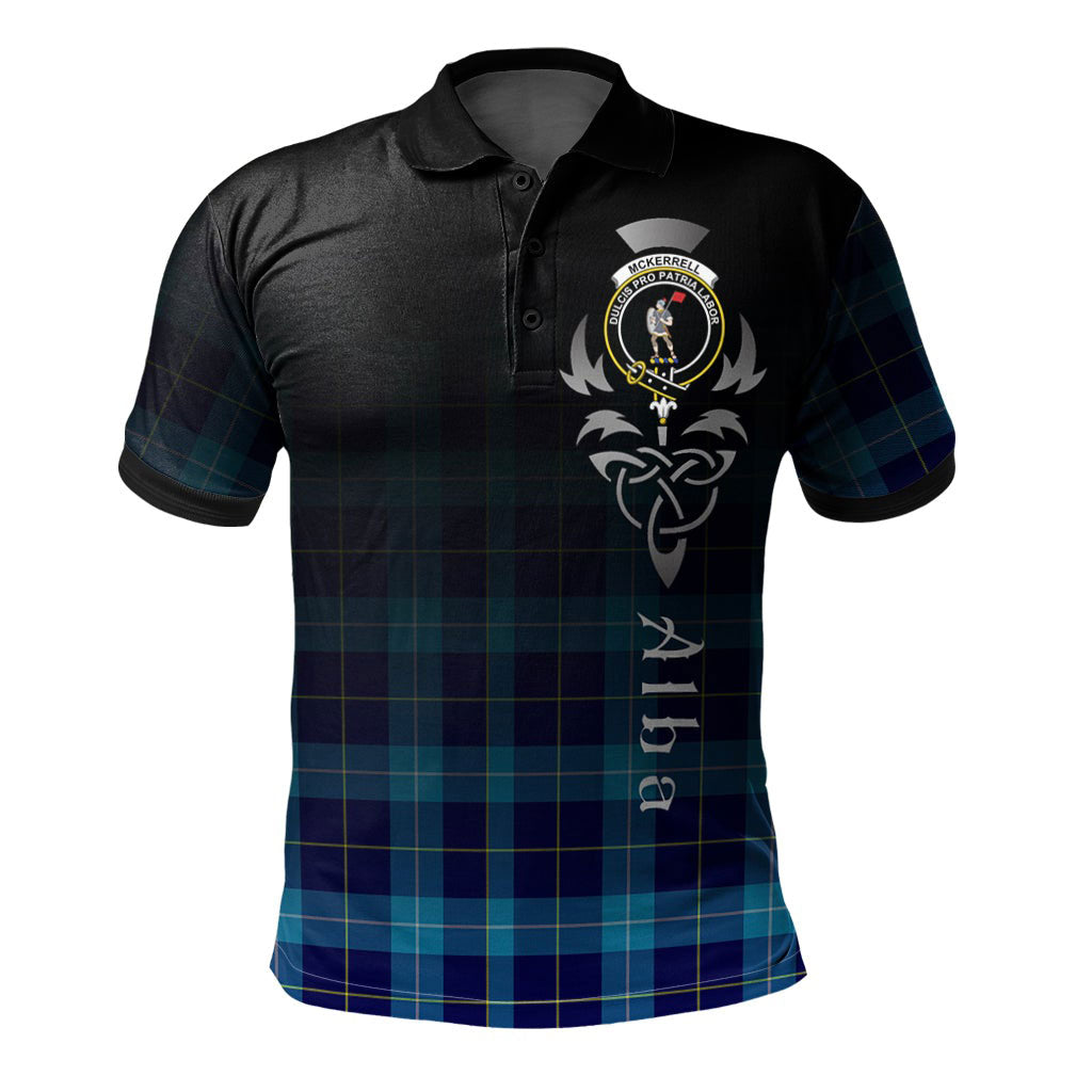 Clan McKerrell Tartan Polo Shirt - Alba Celtic Style JS53 McKerrell Tartan Tartan Polo   