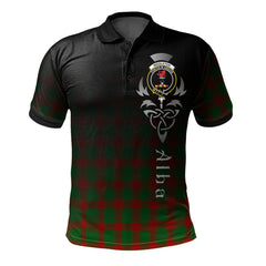 Clan Middleton Modern Tartan Polo Shirt - Alba Celtic Style WE18 Middleton Modern Tartan Tartan Polo   