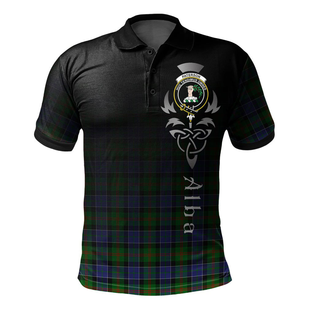 Clan Paterson Tartan Polo Shirt - Alba Celtic Style TS65 Paterson Tartan Tartan Polo   