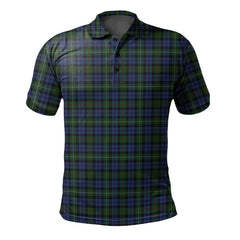 Clan Campbell Red Tartan Polo Shirt CM89 Campbell Red Tartan Tartan Polo   