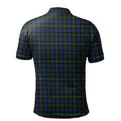 Clan Campbell Red Tartan Polo Shirt CM89 Campbell Red Tartan Tartan Polo   