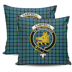 Clan Campbell of Cawdor Ancient Tartan Crest Pillow Cover ZC54 Clan Campbell of Cawdor Tartan Today   