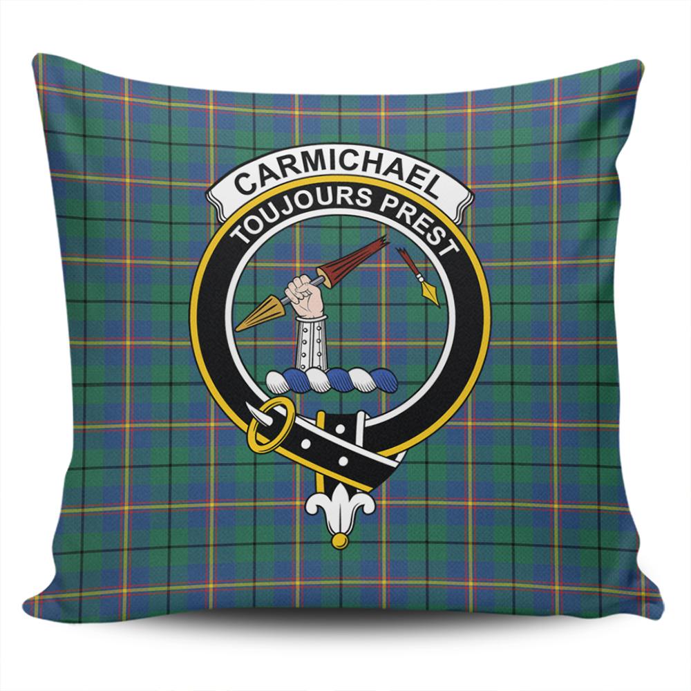 Clan Carmichael Ancient Tartan Crest Pillow Cover UH65 Clan Carmichael Tartan Today   