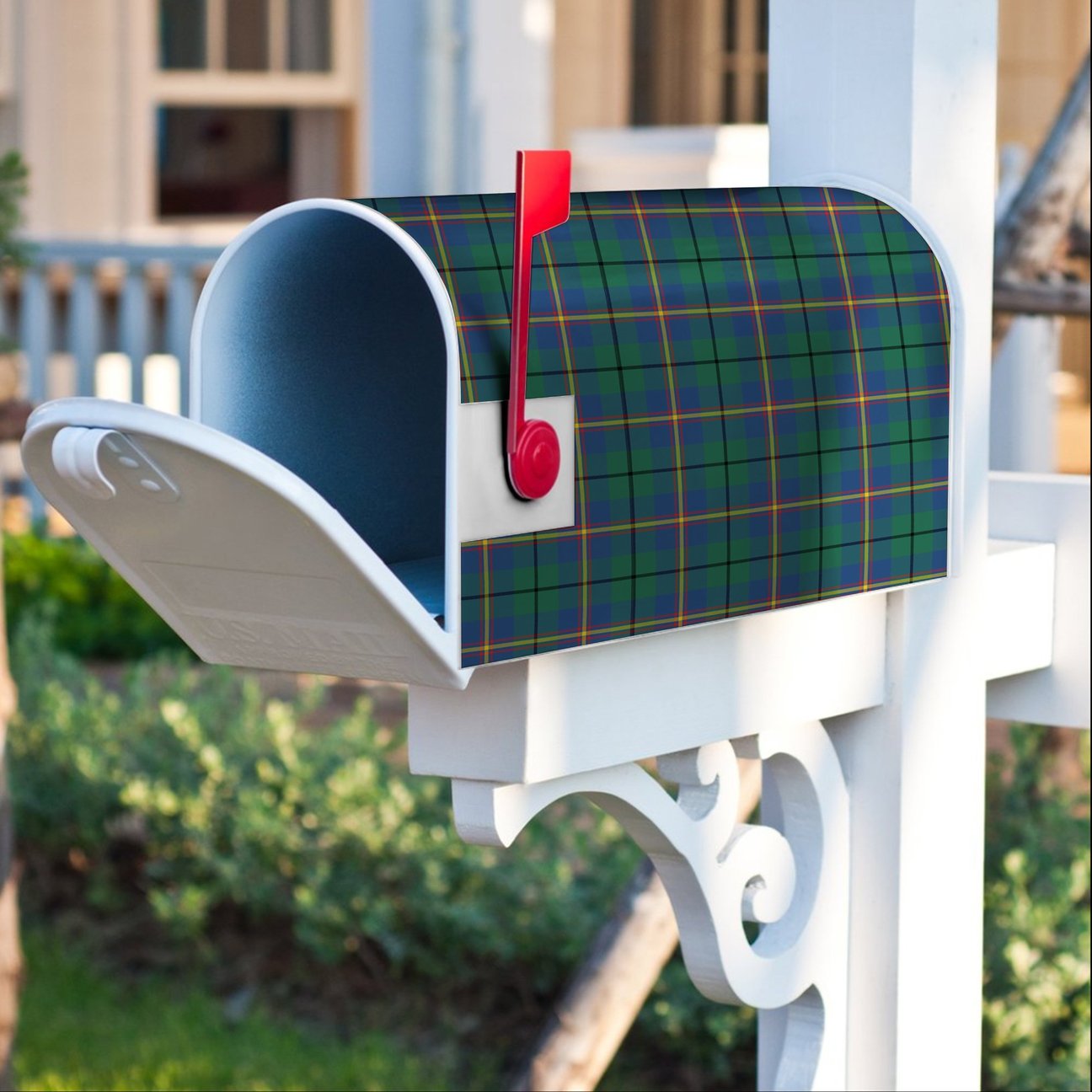 Clan Carmichael Ancient Tartan Crest Mailbox XI67 Clan Carmichael Tartan Today   