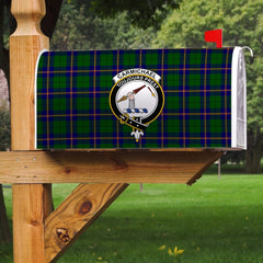 Clan Carmichael Modern Tartan Crest Mailbox RP68 Clan Carmichael Tartan Today   