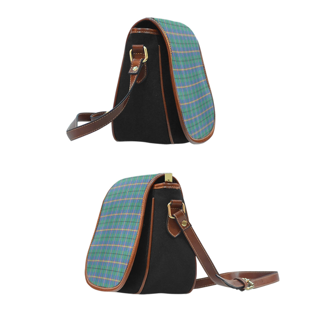 Clan Carmichael Ancient Tartan Saddle Handbags SK32 Clan Carmichael Tartan Today   