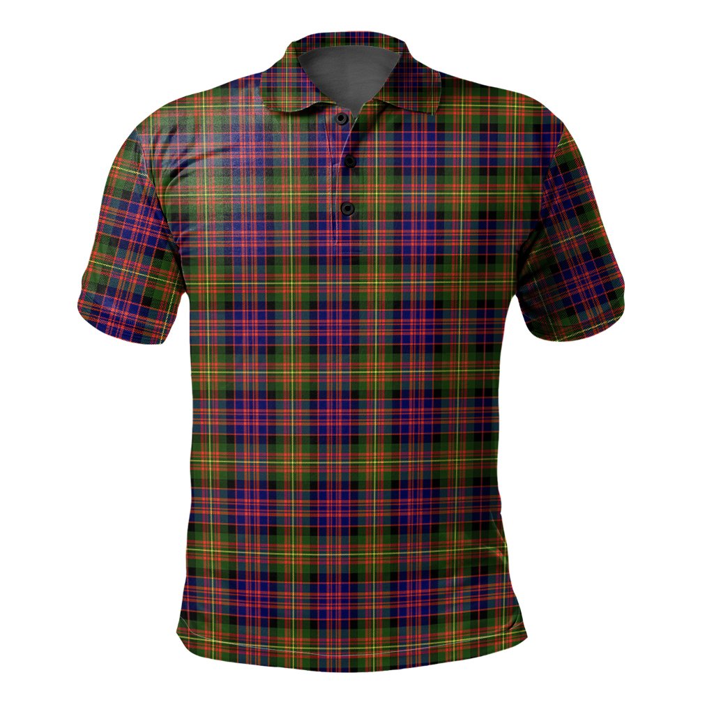 Clan Carnegie Modern Tartan Polo Shirt YG65 Carnegie Modern Tartan Tartan Polo   