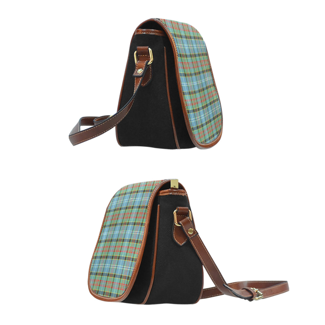 Clan Cathcart Tartan Saddle Handbags DD71 Clan Cathcart Tartan Today   