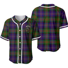 Clan Chalmers Tartan Unisex Baseball Jersey CX65WT64 Clan Chalmers Tartan Today   