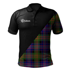 Clan Chalmers Modern Clan - Military Polo Shirt TR70 Chalmers Modern Tartan Tartan Polo   