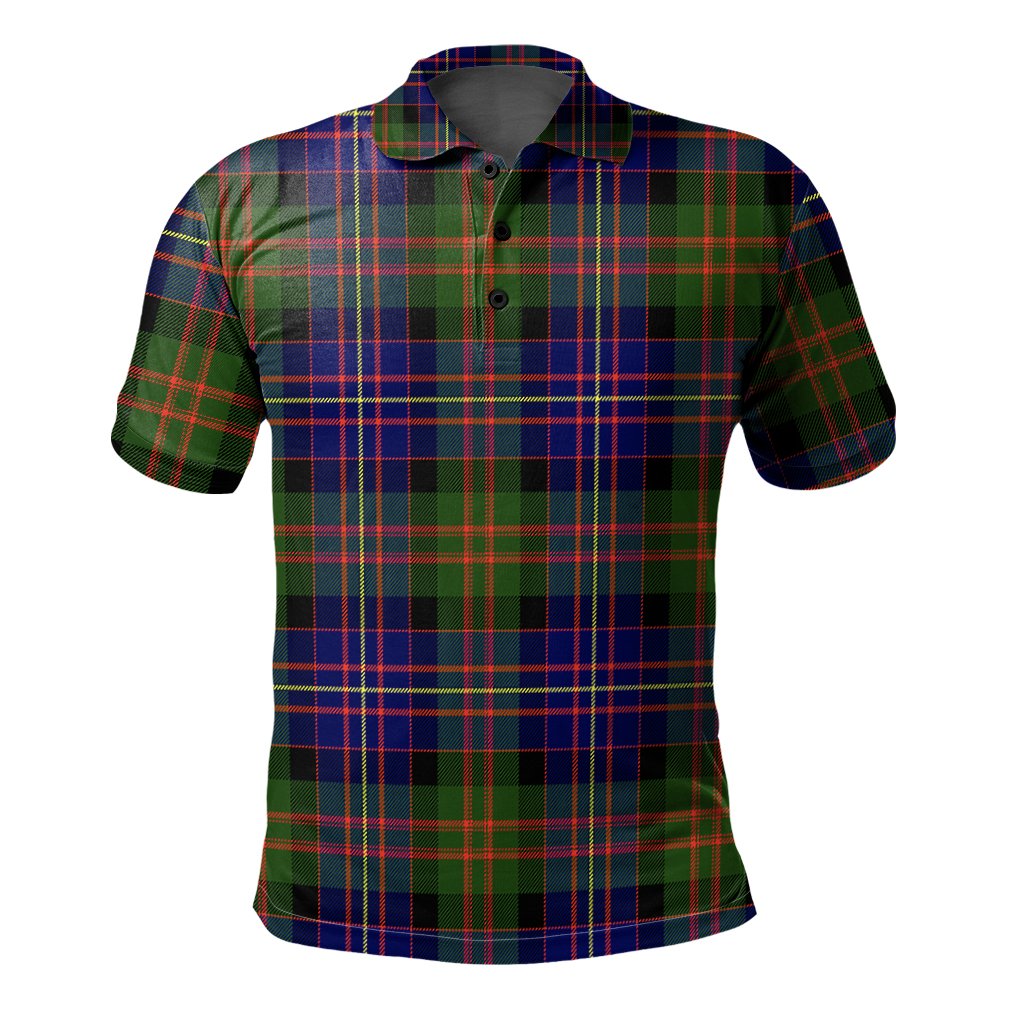 Clan Chalmers Modern Tartan Polo Shirt LS39 Chalmers Modern Tartan Tartan Polo   