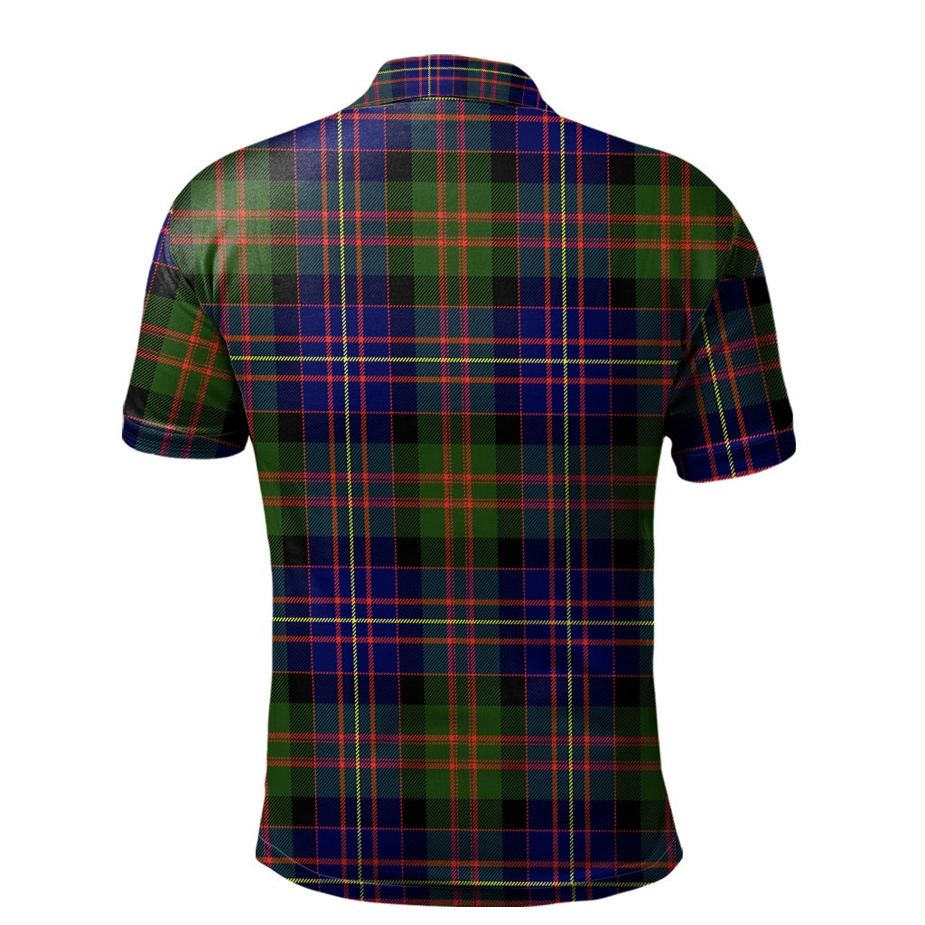 Clan Chalmers Modern Tartan Polo Shirt LS39 Chalmers Modern Tartan Tartan Polo   