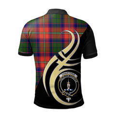 Clan Charteris Tartan Polo Shirt - Believe In Me Style IG95 Charteris Tartan Tartan Polo   