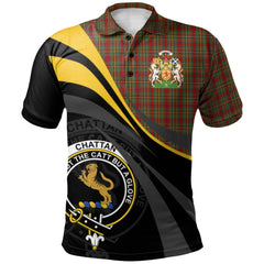 Clan Chattan 02 Tartan Polo Shirt - Royal Coat Of Arms Style PX16 Chattan 02 Tartan Tartan Polo   