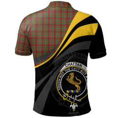 Clan Chattan 02 Tartan Polo Shirt - Royal Coat Of Arms Style PX16 Chattan 02 Tartan Tartan Polo   