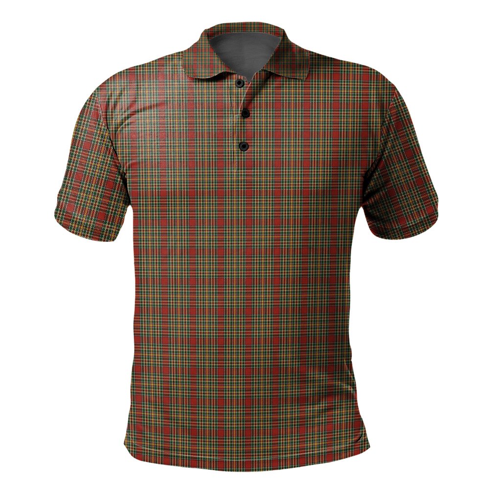 Clan Chattan 02 Tartan Polo Shirt MX36 Chattan 02 Tartan Tartan Polo   