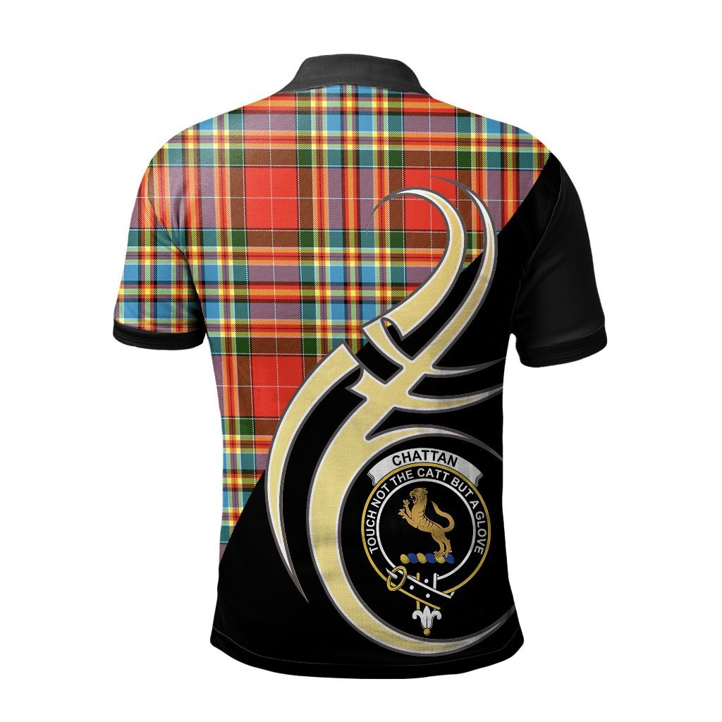 Clan Chattan Tartan Polo Shirt - Believe In Me Style BG65 Chattan Tartan Tartan Polo   