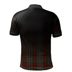 Clan Chattan (Brown stripe) Tartan Polo Shirt - Alba Celtic Style SG45 Chattan (Brown stripe) Tartan Tartan Polo   