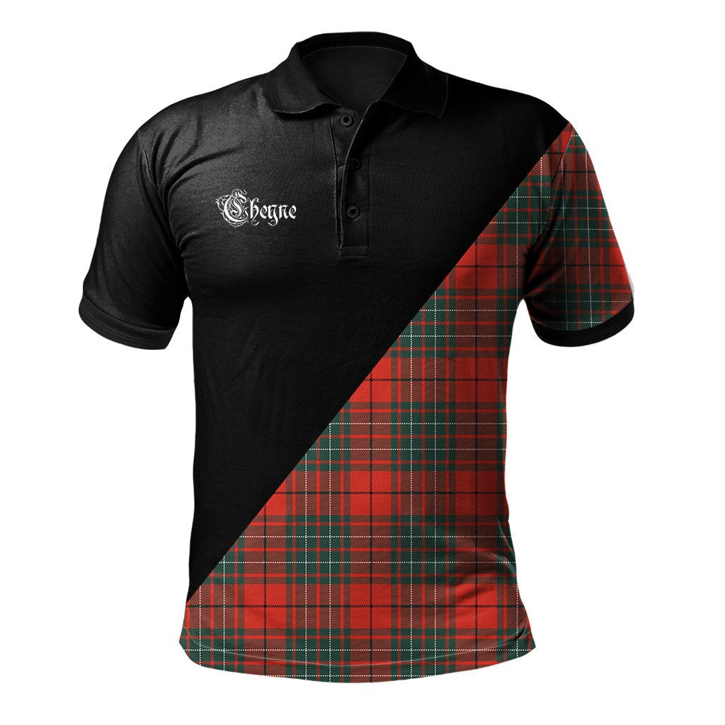 Clan Cheyne Clan - Military Polo Shirt BC72 Cheyne Tartan Tartan Polo   