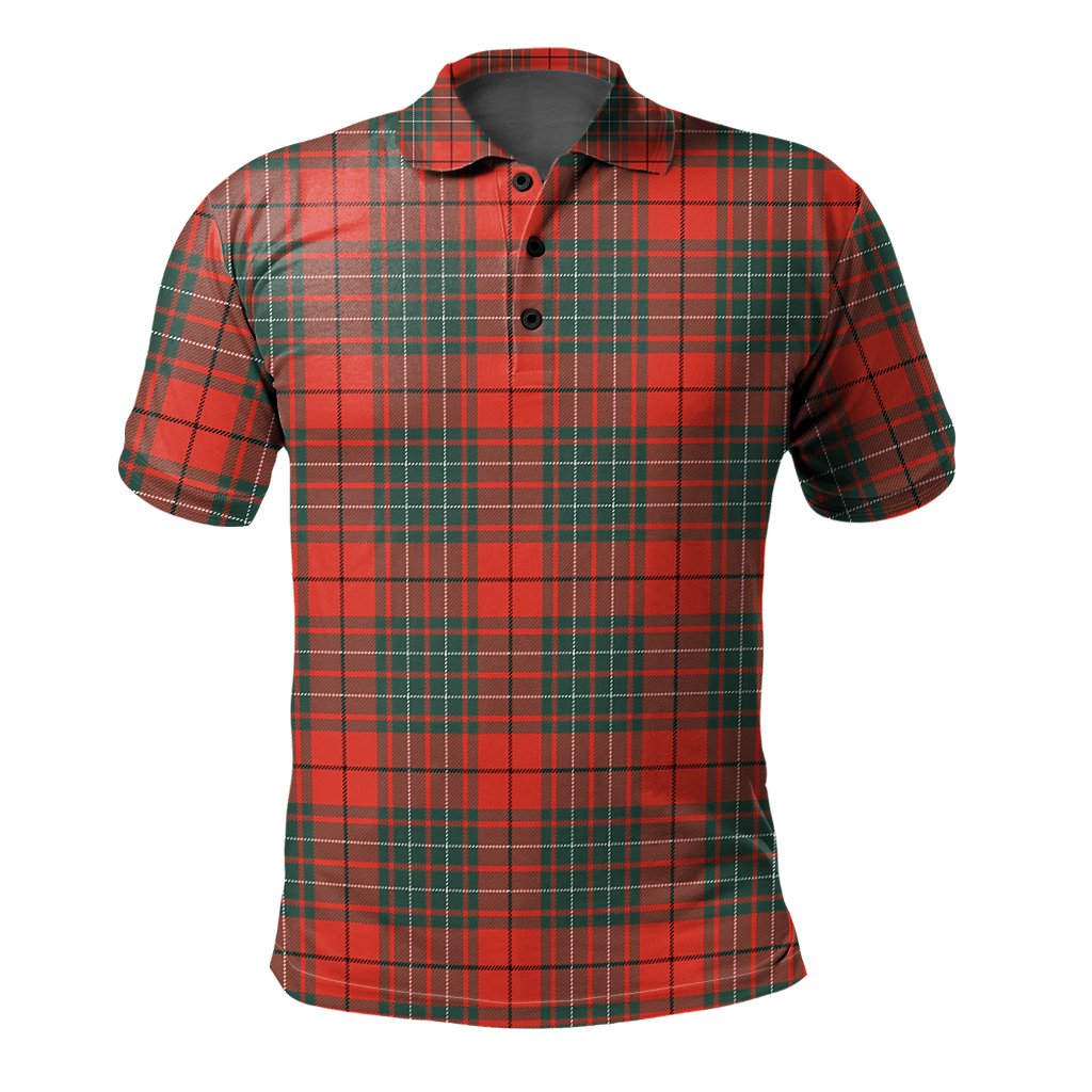 Clan Cheyne Tartan Polo Shirt SS30 Cheyne Tartan Tartan Polo   