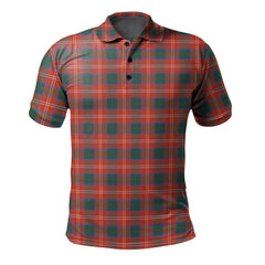 Clan Chisholm Ancient Tartan Polo Shirt MT88 Chisholm Ancient Tartan Tartan Polo   